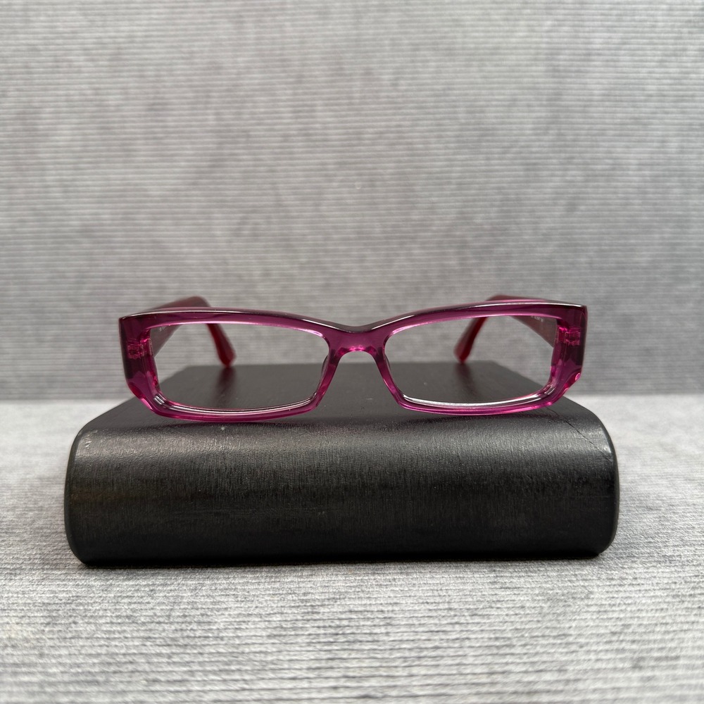 Gucci GG 2947 Purple Marbled Rectangular Eyeglasses Frames Italy 135